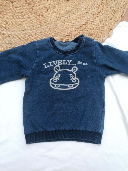 Conjunto Desportivo de Bebé em tom ganga