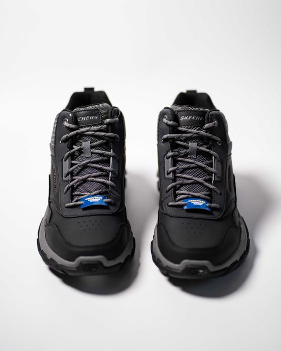 Мужские ботинки Skechers Santoro Hopkins кожаные 205587/BLK (2