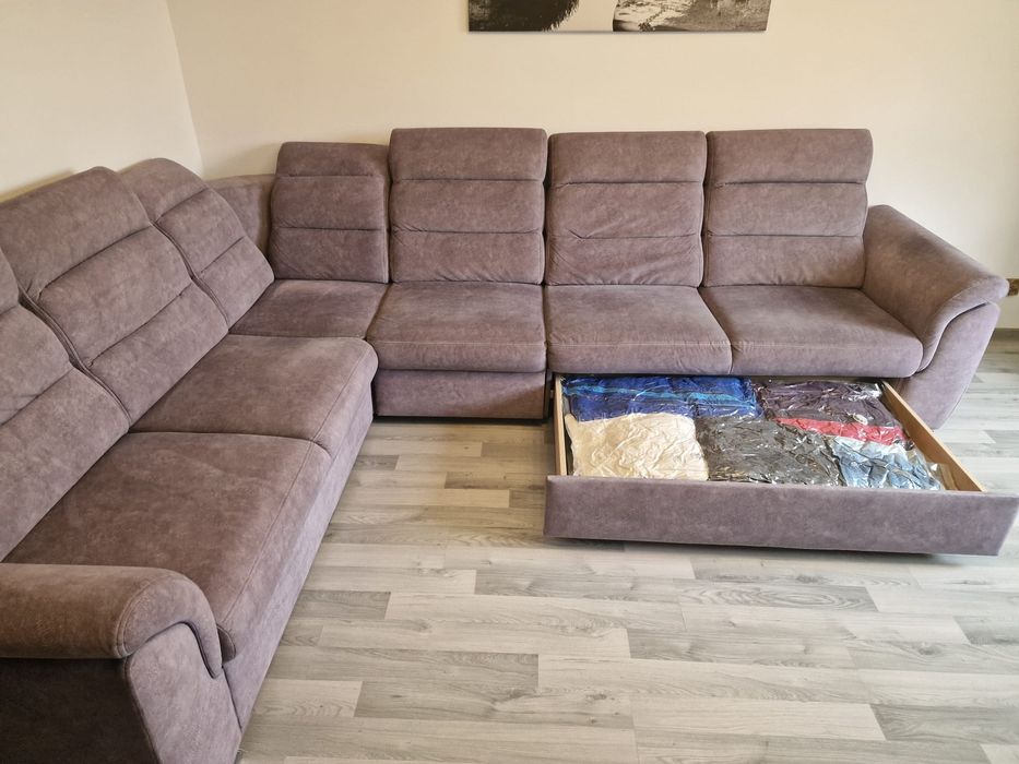 Narożnik z funkcją spania, rogówka