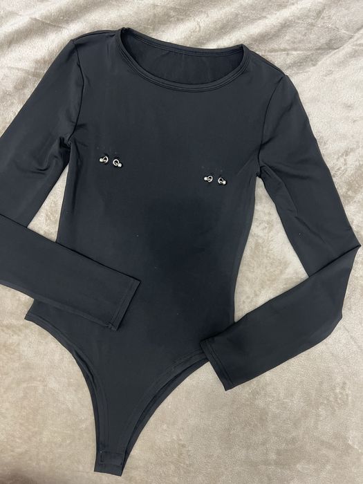 Боді з пірсингом гольф водолазка