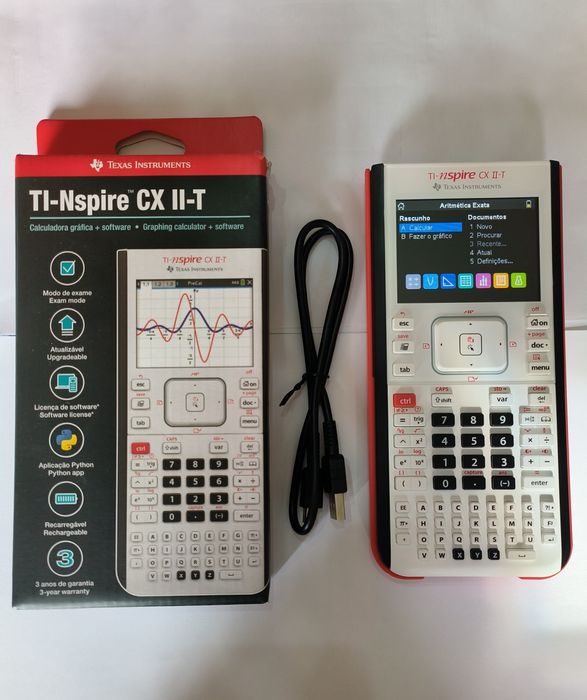 Calculadora gráfica TI-nspire CX II-T