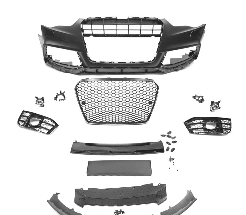 PARA-CHOQUES AUDI A5 8T LOOK RS5 11-16 COM PDC + FAROIS DE NEVOEIRO
