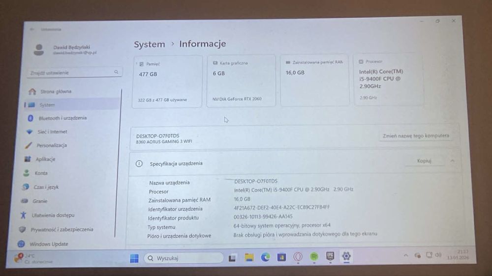 Komputer stacjonarny