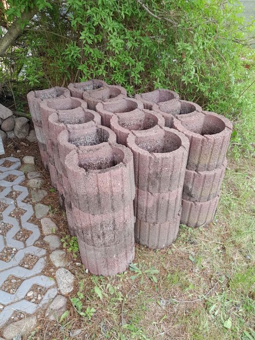 Gazony betonowe 41szt.