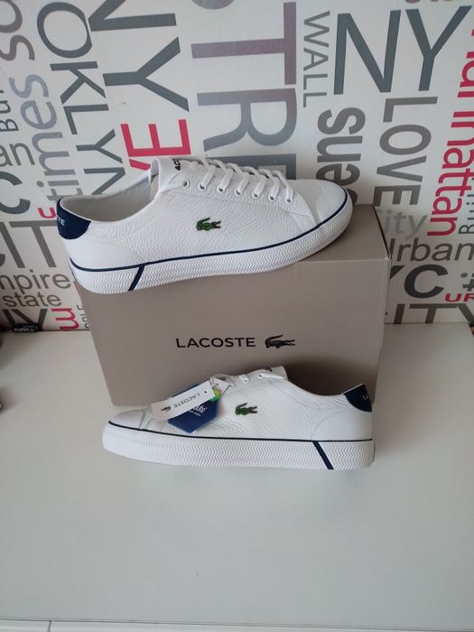 Skórzane buty Lacoste Gripshot r. 44,5 (większe! jak 45 - 45,5)