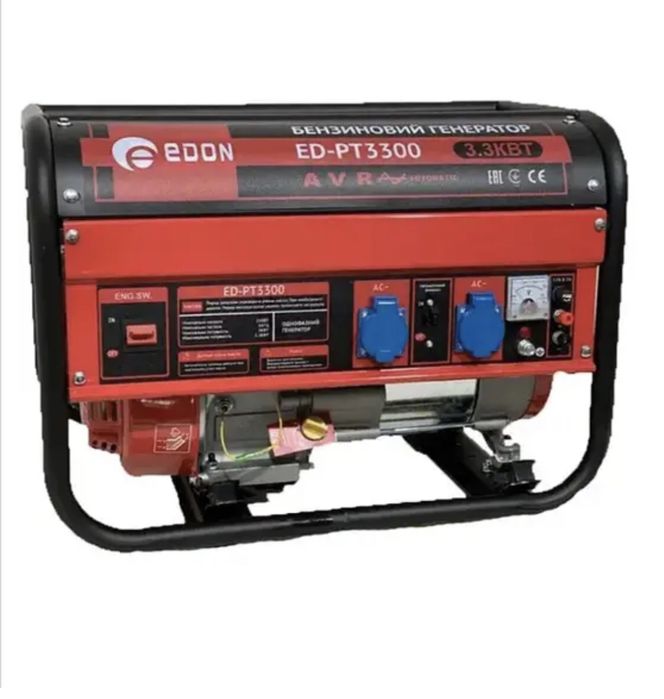 Є Газ! Генератор EDON ED-3300, МІДЬ! ЕЛЕКТРОСТАРТЕР!3кВт,5кВт,8кВт!!