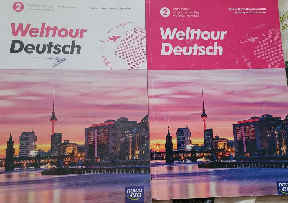 Welttour Deutsch 2 + zeszyt ćwiczeń uzupełniony