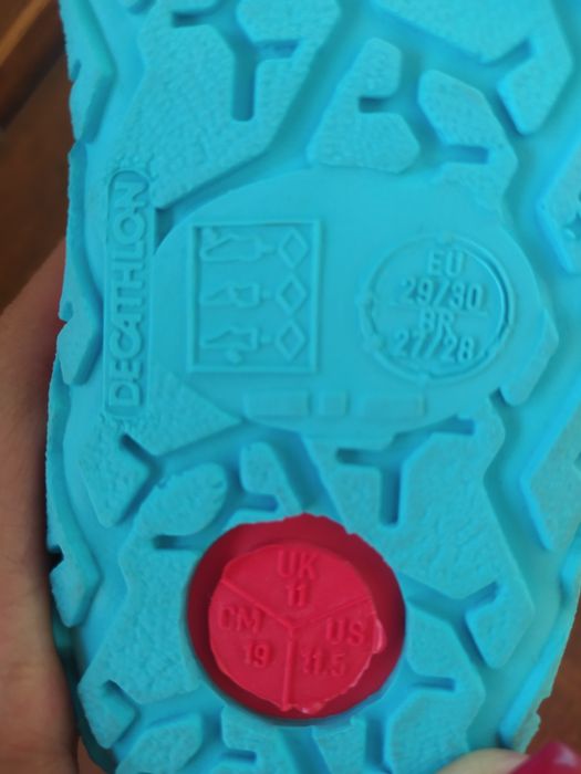 Sapatos aquático da Decathlon
