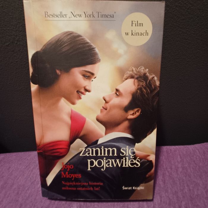 Książka "Zanim się  pojawiłeś" Jojo Moyes