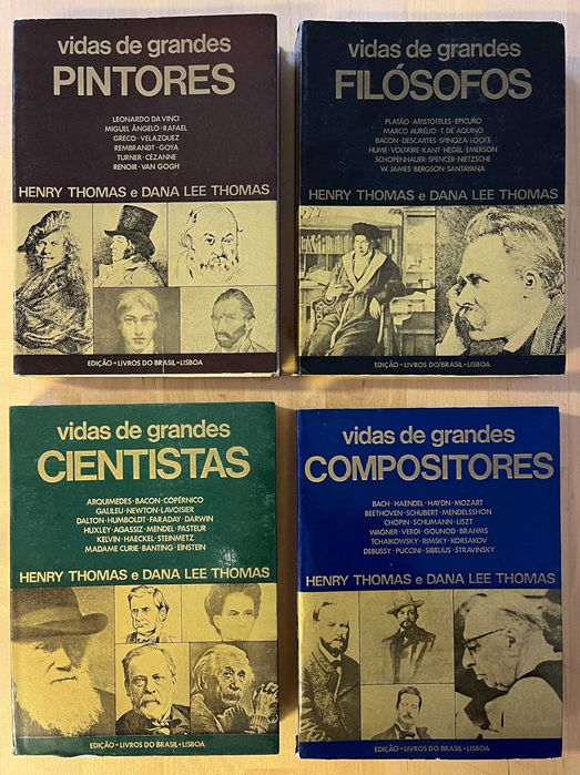 Colecção Vida de Grandes Pintores, Filósofos, Cientistas, Compositores