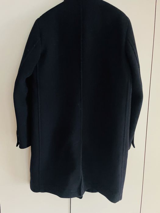Sobretudo L estado impecável azul escuro