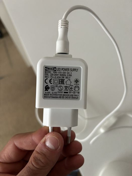 Candeeiro de escritório LED branco