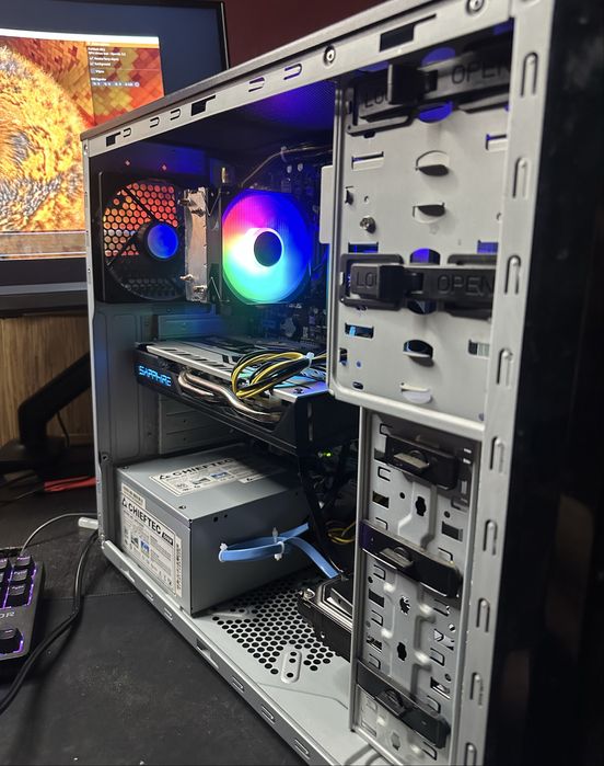 Ігровий комп’ютер Intel i5-3570 + ssd120+hdd750, 12gb ddr3+RX 580 4GB