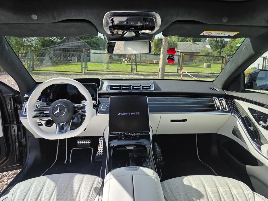 Auto do ślubu przejażdzka wynajem Mercedes s63 AMG