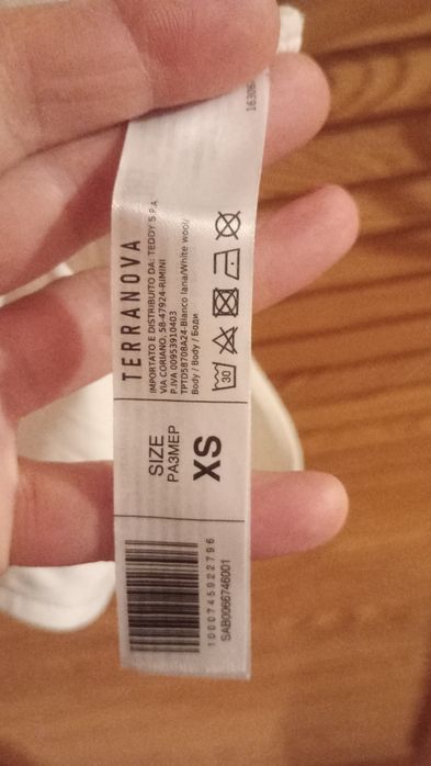 Body dziewczęce XS