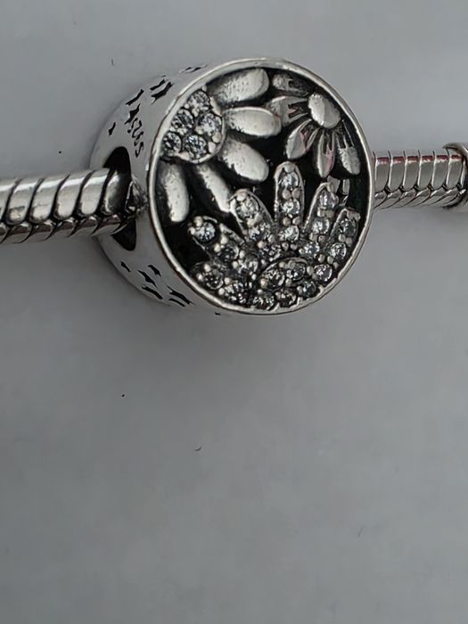 Charm's piekny kwiaty prezent S925