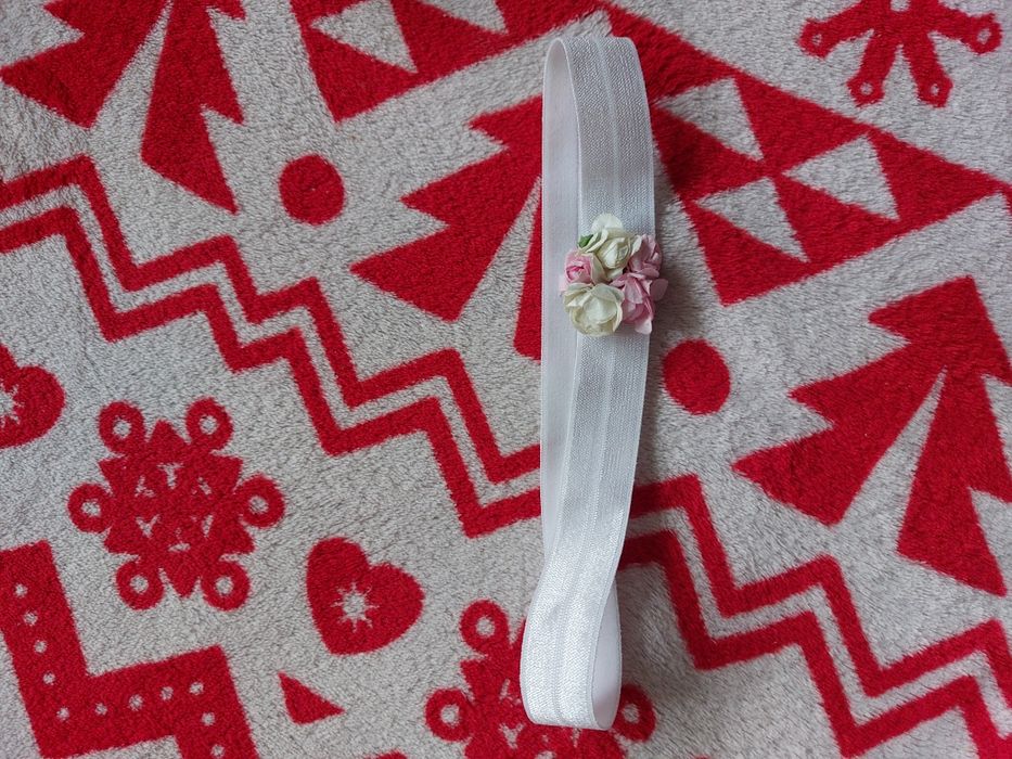 Ubranko zimowe do chrztu dla dziewczynki 62