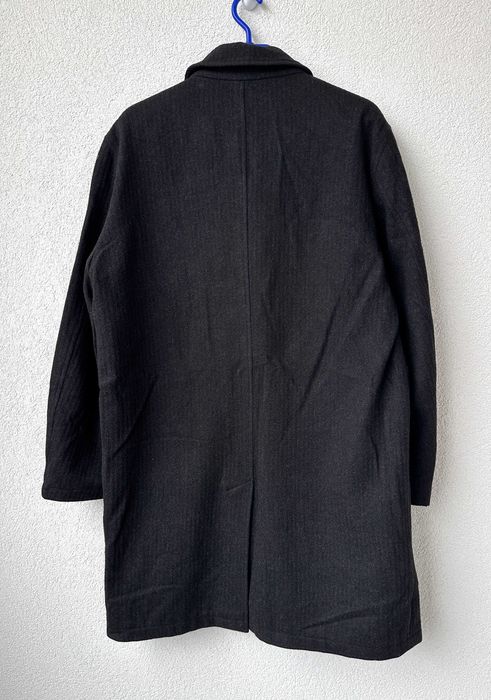 Płaszcz kaszmirowy ERMENEGILDO ZEGNA męski długi wełna r. M/L