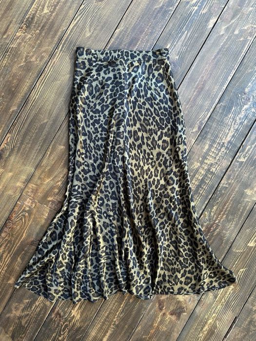 Леопардова спідниця максі Zara
