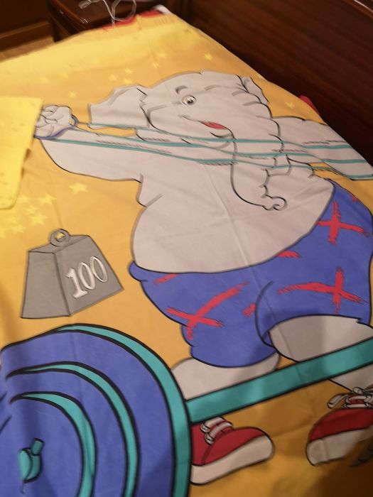 para desocupar lençois da barbie e elefante parecido c/ dumbo