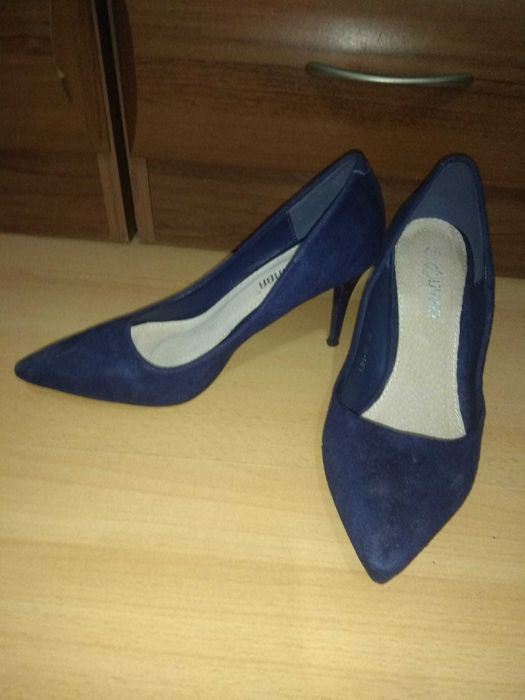 Buty damskie granatowe r 38