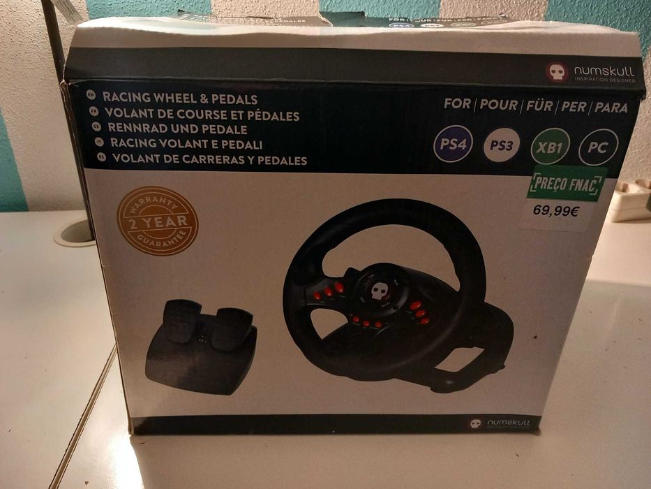 Volante de Consola - Ps, Xbox e Pc