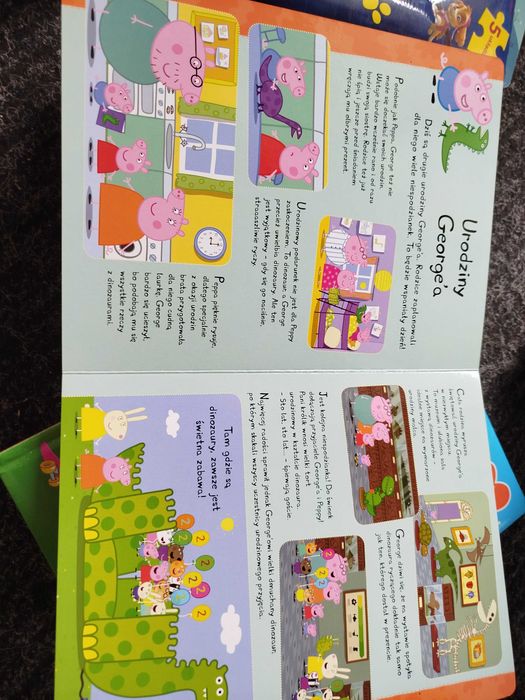 Książka Peppa z figurkami