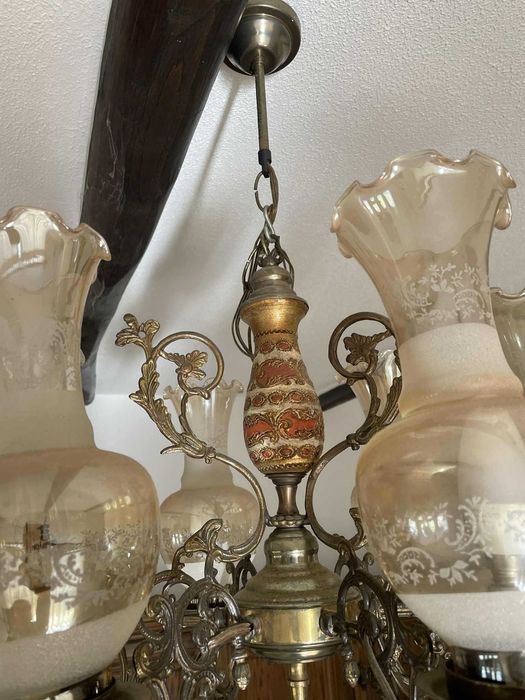 conjunto de 4 candeeiros