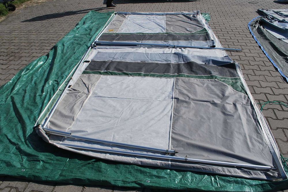 Przedsionek letni/daszek z bokami VANDERHORN 850-880 cm
