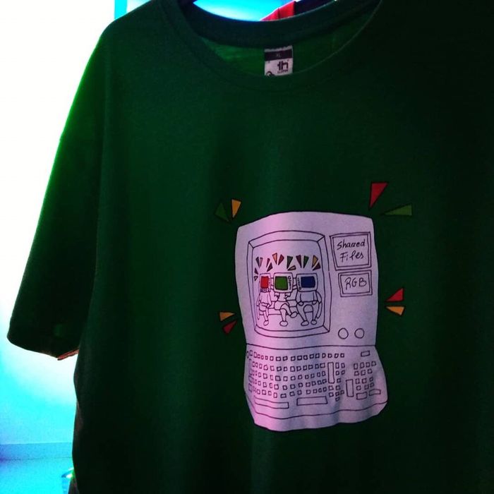 T-Shirt Shared Files do álbum RGB