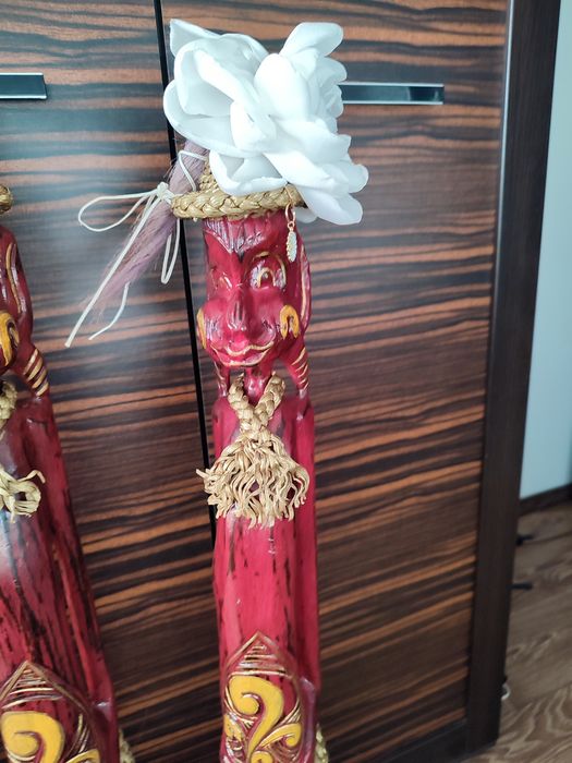 Статуэтки.Папуасы.Декор для дома.Индонезия