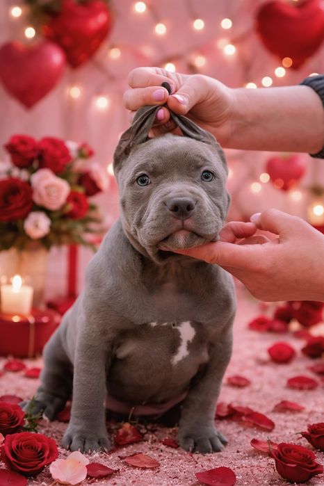 Блакитна дівчинка буллі в типі покет ..АВКС.