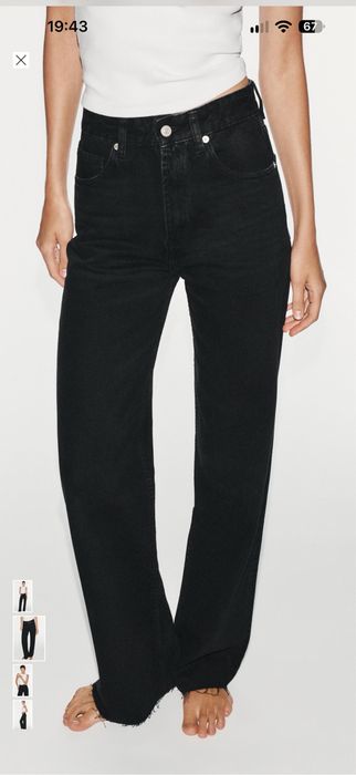 Джинси zara wide leg