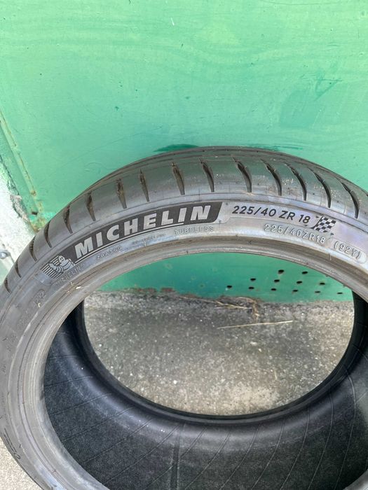 Michelin Pilot Sport 4 225/40 R18 – 2 szt. – 7 mm stan IDEALNY