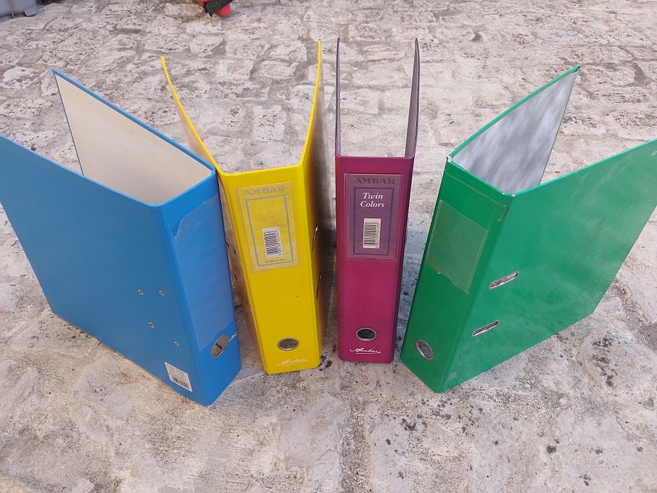 Pastas de arquivo semi novas