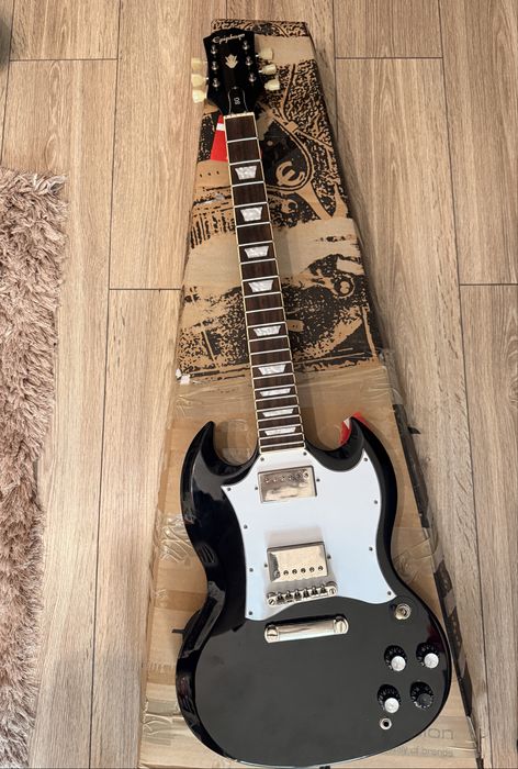gitara epiphone sg standard ebony