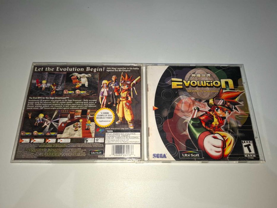 Test de Evolution - The World of Sacred Device sur Sega Dreamcast