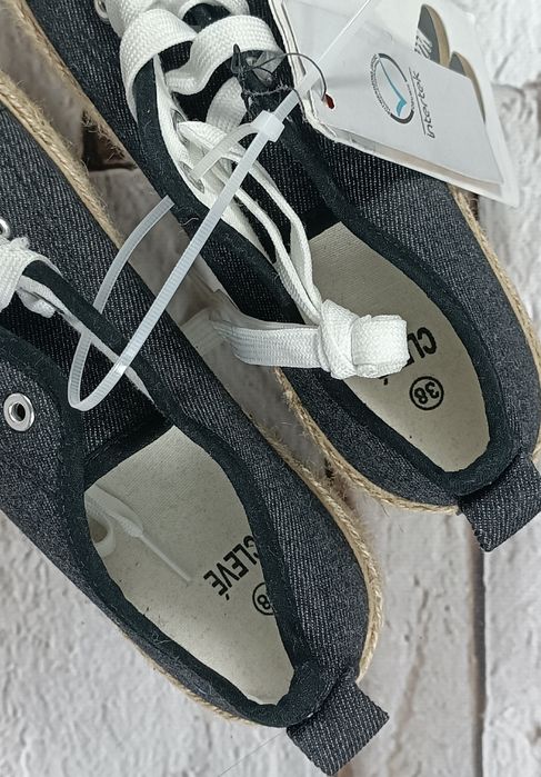 Trampki damskie espadryle Cleve 38