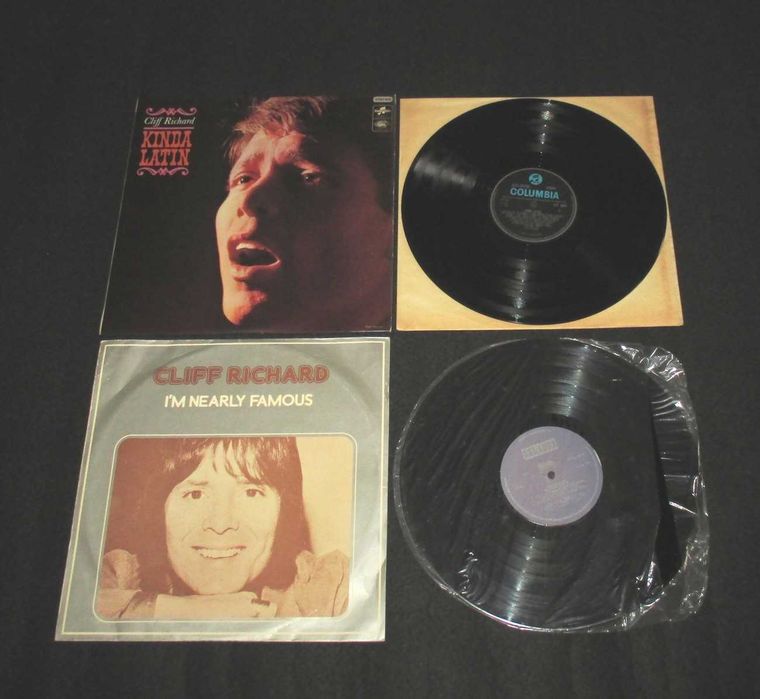 Discos LP Vinil Cliff Richard Kinda Latin 1966 I'm Nearly Famous 1978