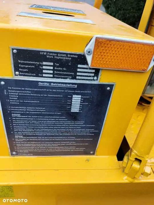 alko zwyzka 12m o udzwigu 200kg podnosnik koszowy