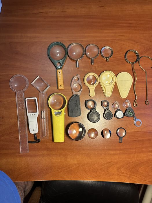 Лупа, увеличительное стекло  ссср