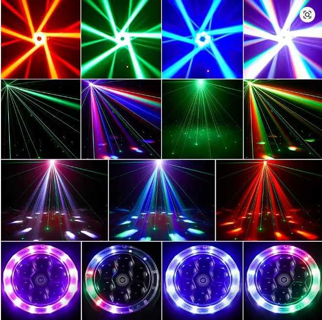 2 x Moving Head bee eye com color ring