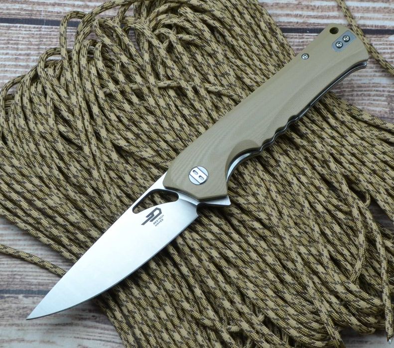 Брелок EDC фолдер Bestech Muskie Desert