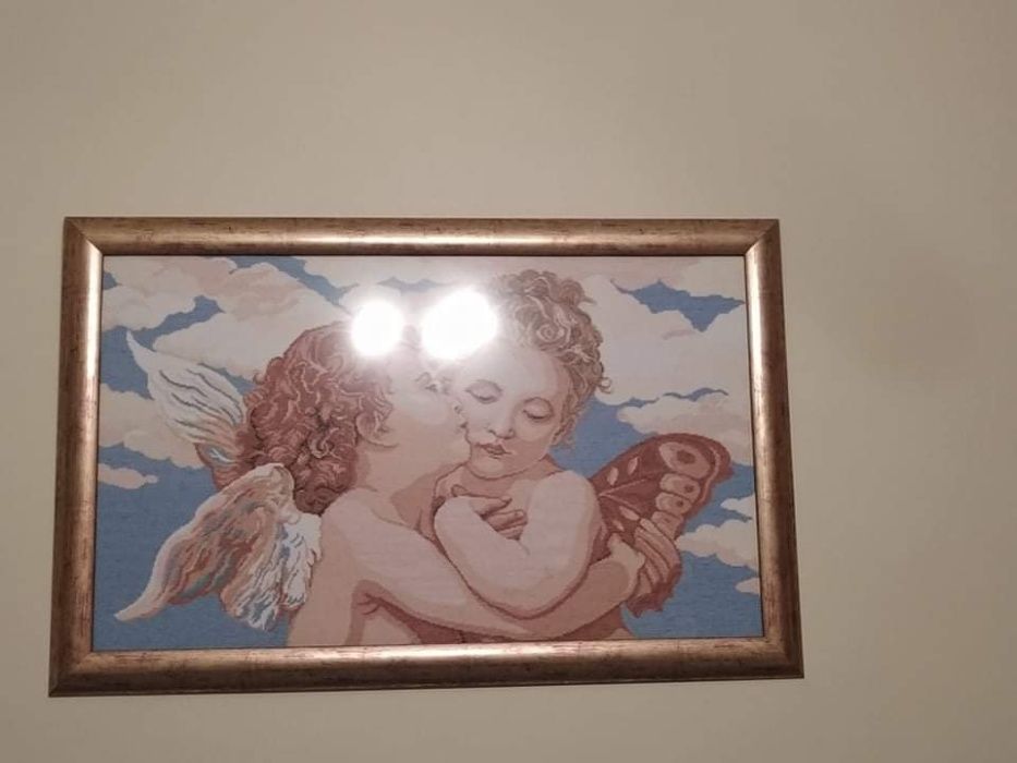 Quadro em ponto cruz PROMOCAO