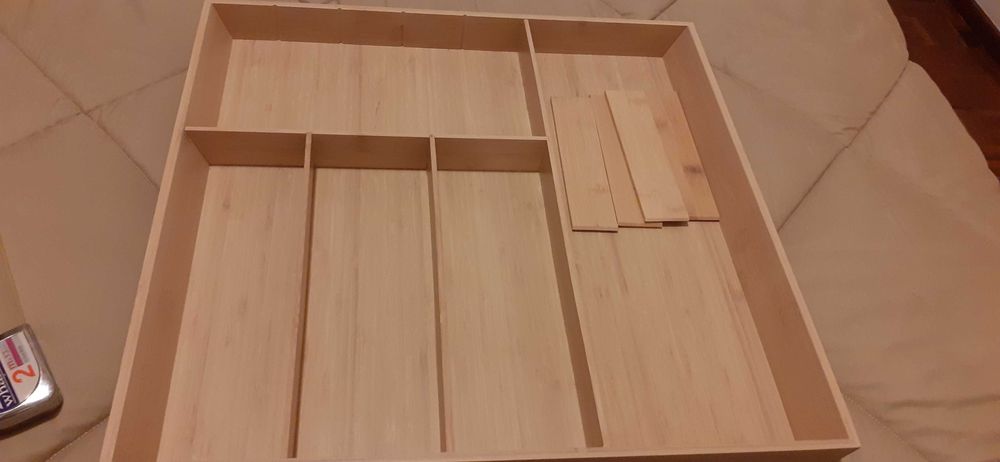 Vendo suporte em madeira para talheres