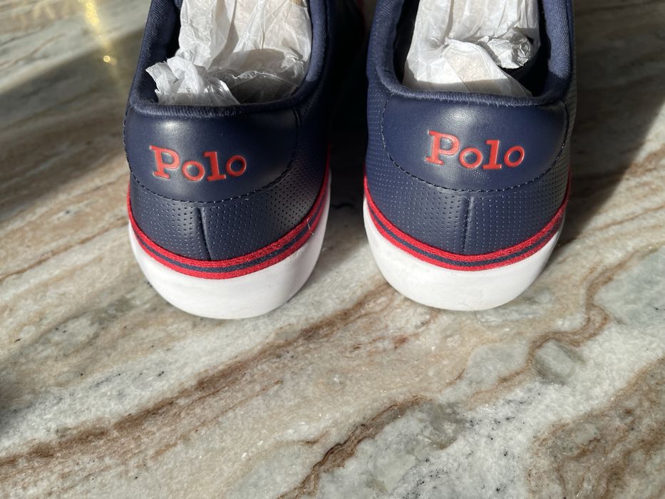 Ténis Polo Ralph Lauren Navy — Novos 41