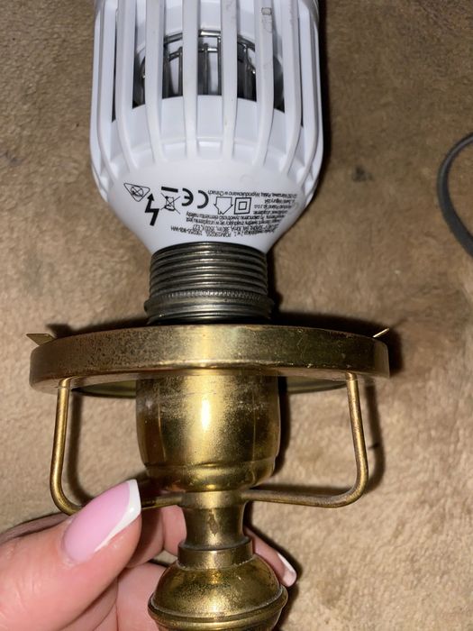 Złota lampa na owady #polecam!