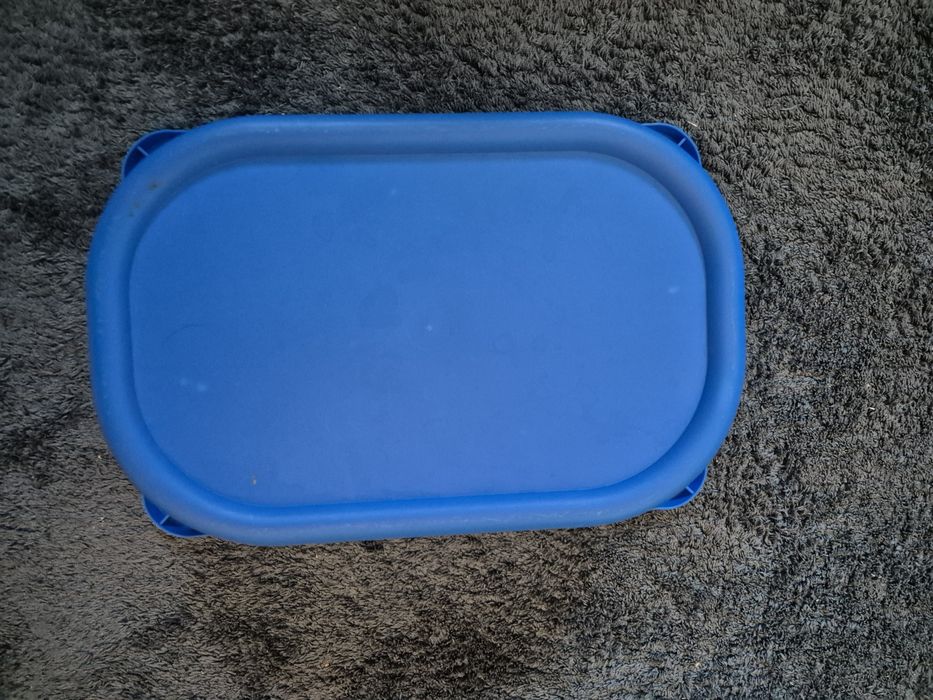Pojemnik ikea niebieski 21x30 cm