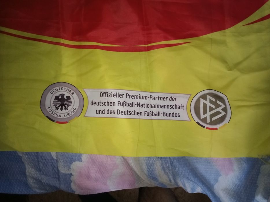 Kolekcjonerska flaga Reprezentacji Niemiec 2006