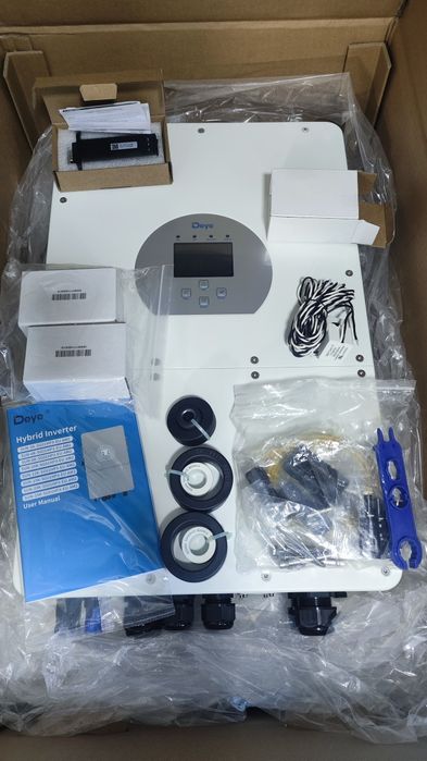 Інвертор DEYE-SUN-15K-SG01HP3-EU-AM2 високовольтний, 3 фази